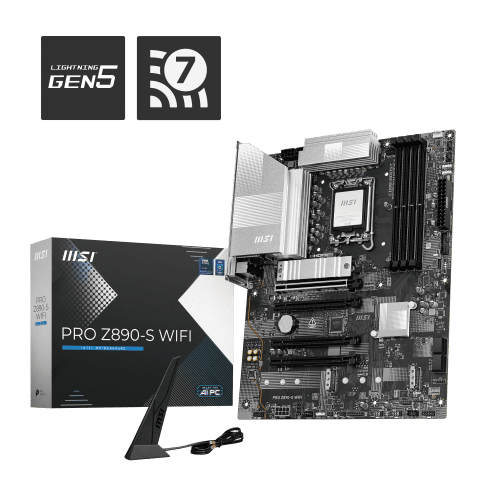 PRO Z890-S WIFI - Z890/LGA1851/DDR5/ATX-Seconde Vie-Très Bon Etat