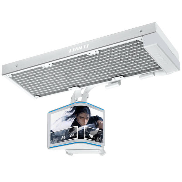 HydroShift II OLED Curved 360 Fanless AiO Blanc
