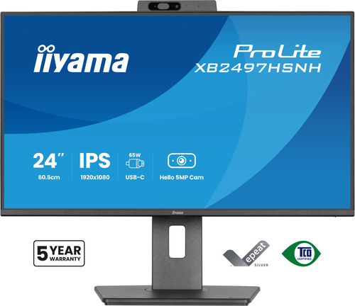 XB2497HSNH-B1 23.8"FHD/100Hz/IPS/CAM/USB-C 65W