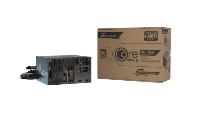 ATX 750W - 80+ Bronze - Core BC-750 Noir