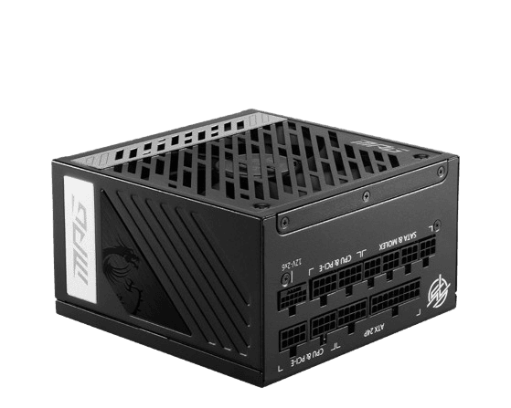MPG A1000GS PCIE5 Noir-Seconde Vie-Très Bon Etat