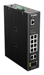 8 Ports PoE Gigabit + 2 Ports SFP - Manageable#