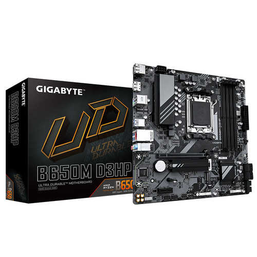 B650M D3HP - B650/AM5/DDR5/mATX-Seconde Vie-Etat Satisfaisant