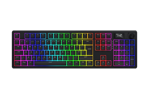Skyfall 100 Pro - Mécanique/Sans-Fil/RGB/Noir