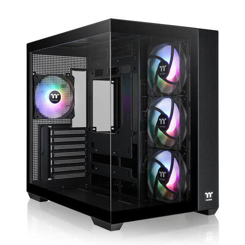 View 380 TG ARGB Noir - MT/Sans Alim/ATX