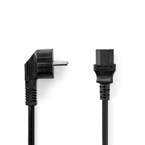 Câble prise de terre mâle/IEC-320-C13 - 3m - Noir