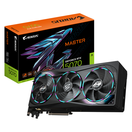 AORUS GeForce RTX 5070 MASTER 12G#-Seconde Vie-Très Bon Etat