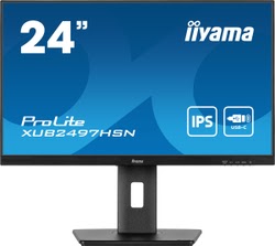 XUB2497HSN-B1 23.8" FHD/100Hz/IPS/USB-C/RJ45-Seconde Vie-Très Bon Etat