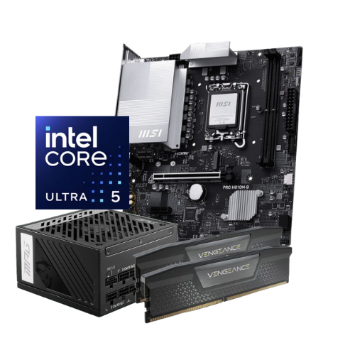 PRO H810M-B + 245KF + 1000W Gold + 2x16 6000MHz
