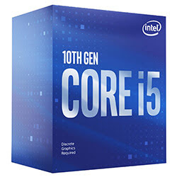 Core i5-10400F - 2.9GHz/12Mo/LGA1200/BOX
