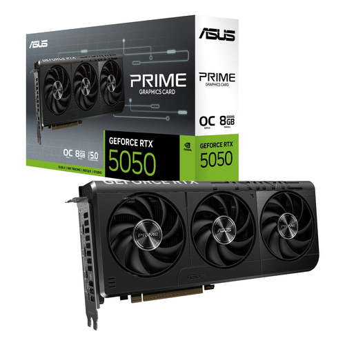 PRIME GeForce RTX 5050 8GB GDDR6 OC Edition$
