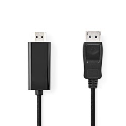 Câble Displayport 1.2 vers HDMI 1.2 mâle/mâle - 1m