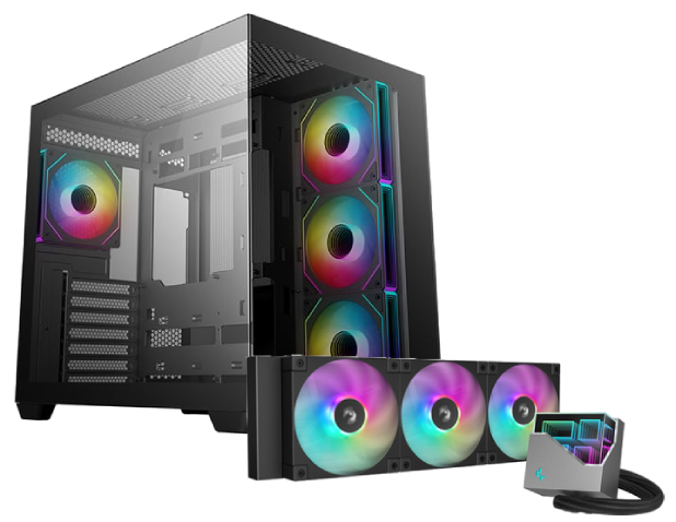 CG530 4F Noir + Watercooling LT360 ARGB - Noir