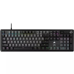 K70 Core - Gris/RGB/Filaire/Corsair Rouge-Seconde Vie-Très Bon Etat