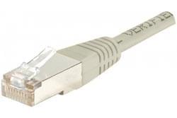 Cordon Cat 6, 4P Moule 0.50 m FTP Vert#