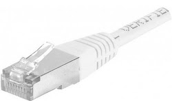 DEXLAN Cordon RJ45 catégorie 6A F/UTP blanc - 5 m#