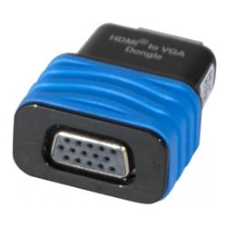 Adaptateur HDMI/VGA mâle/femelle (HD15) monobloc