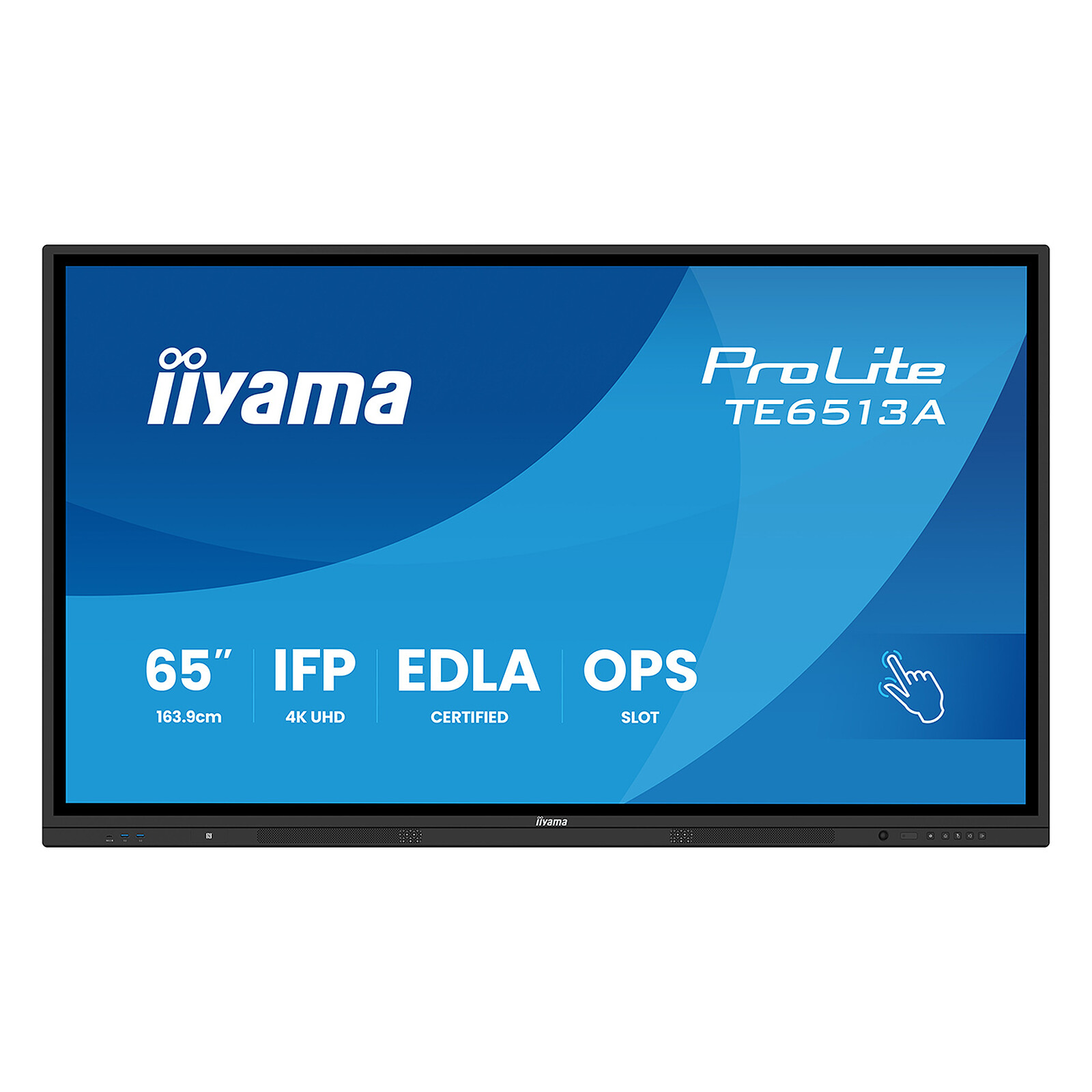 TE6513A-B1AG 64.5"4KTact/IPS/8ms/Android14/iiShare