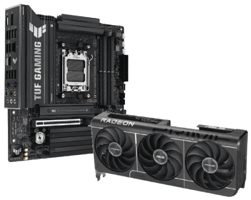 PRIME 9070 16G EVO OC + TUF GAMING B850M-PLUS WF