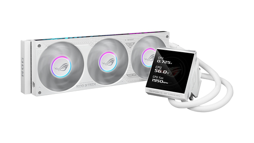 ROG Strix LC IV 360 ARGB LCD - 360mm - Blanc
