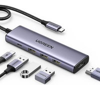 Station d'accueil USB-C - 5 ports