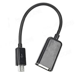 Cable Micro USB vers USB A Femelle pour Tablette#