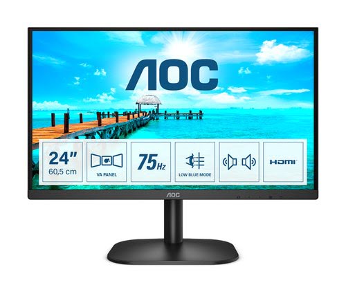 24B2XDAM - 23.8" VA/4ms/FHD/HDMI/VGA/DVI/HP/75Hz