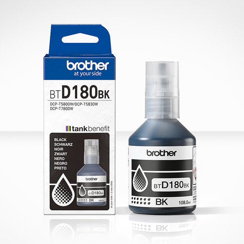Cartouche d'encre BTD180BK - Noir