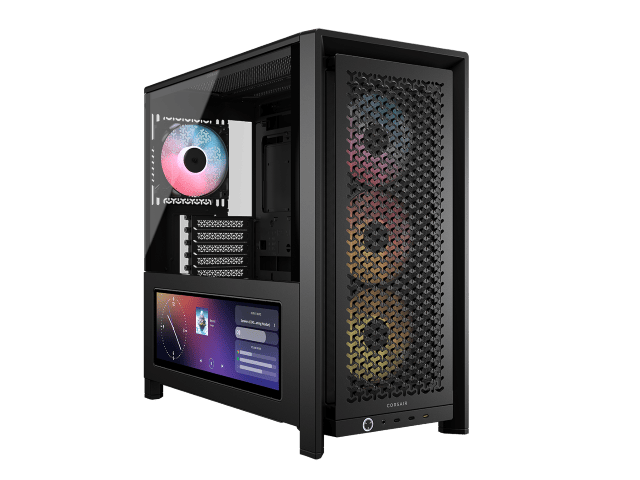 FRAME 4000D LCD RS ARGB Noir - MT/Sans Alim/E-ATX