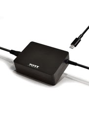 Alimentation secteur 90W - USB-C - Noir