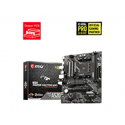 MAG A520M VECTOR WIFI - A520/AM4/mATX-Seconde Vie-Etat Satisfaisant
