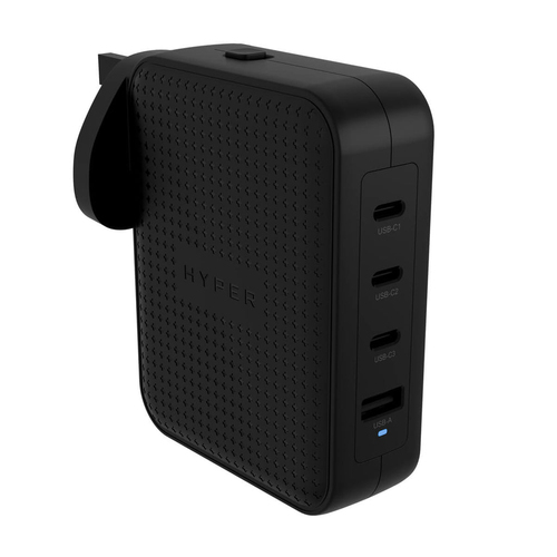 Chargeur voyage GaN 145W - 4 ports - Noir