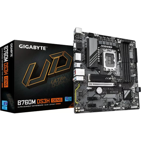 B760M DS3H GEN5 1.0 -  LGA1700/DDR5/mATX