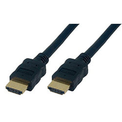 Câble HDMI 2.0 Highspeed + Ethernet mâle/mâle - 1m#