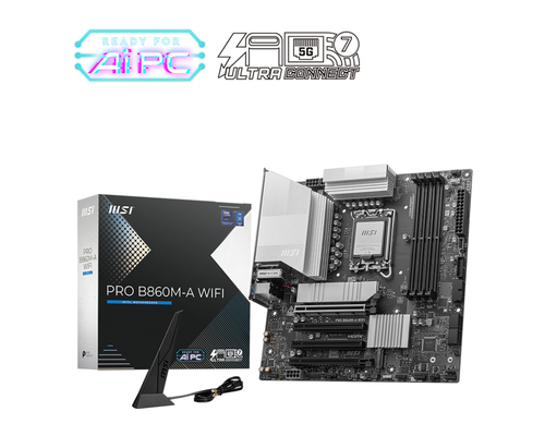 PRO B860M-A WIFI - B860/LGA1851/DDR5/mATX