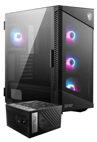 MPG VELOX 100R Noir + MPG A1000GS PCIE5 Noir#