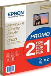 Papier Photo Brillant A4 2x15f. 255Gr -C13S042169