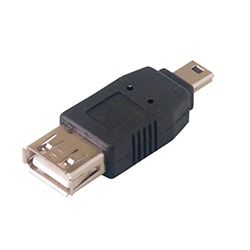 Adaptateur Mini USB B Mâle - USB A Femelle#
