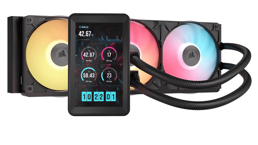 iCUE LINK TITAN II 360 RX LCD - 360mm - Noir