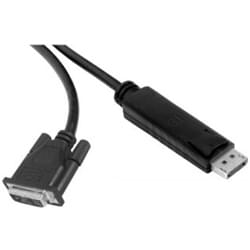 Câble DisplayPort Male vers DVI-D - 1.80m#