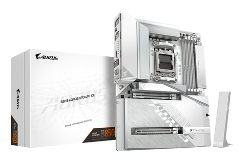 B850 AORUS STEALTH ICE - B850/AM5/DDR5/ATX