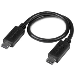 Câble USB OTG Micro USB vers Micro USB - 20cm