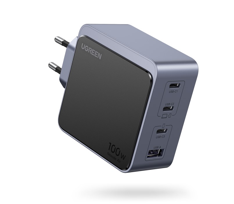Chargeur Nexode S 100W 4ports - USB-A+3xUSB-C-Gris#
