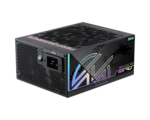 ATX 1300W - 80+ Titanium - MPG AI1300TS PCIE5 Noir