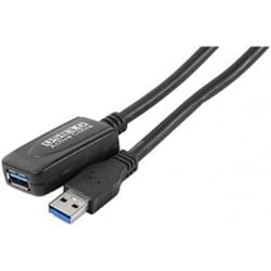 Câble USB3.0 rallonge Mâle-Femelle 5 m. (ampli) 