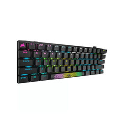 K70 Pro Mini 60% - Noir/RGB/Sans Fil/Cherry MX Red