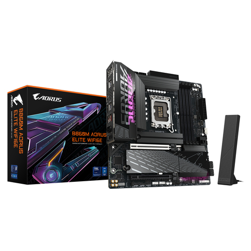 B860M A ELITE WIFI6E - B860/LGA1851/DDR5/mATX-Seconde Vie-Parfait Etat