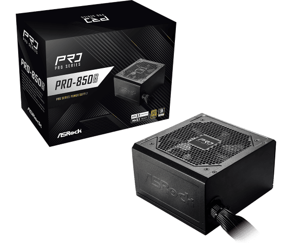 ATX 850W - 80+ Gold - PRO-850G Noir