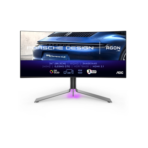 34" CURVE WQHD OLED/240Hz/0,03ms/Adaptive Sync-Seconde Vie-Très Bon Etat