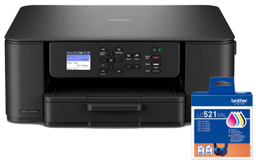 DCP-J1310DW 3 en 1 + Cartouche LC521 4 couleurs